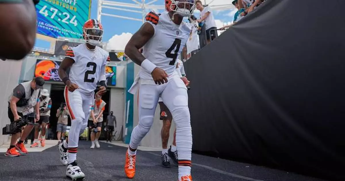 Deshaun Watson not worried about job security, focused on better start for Browns after rough opener