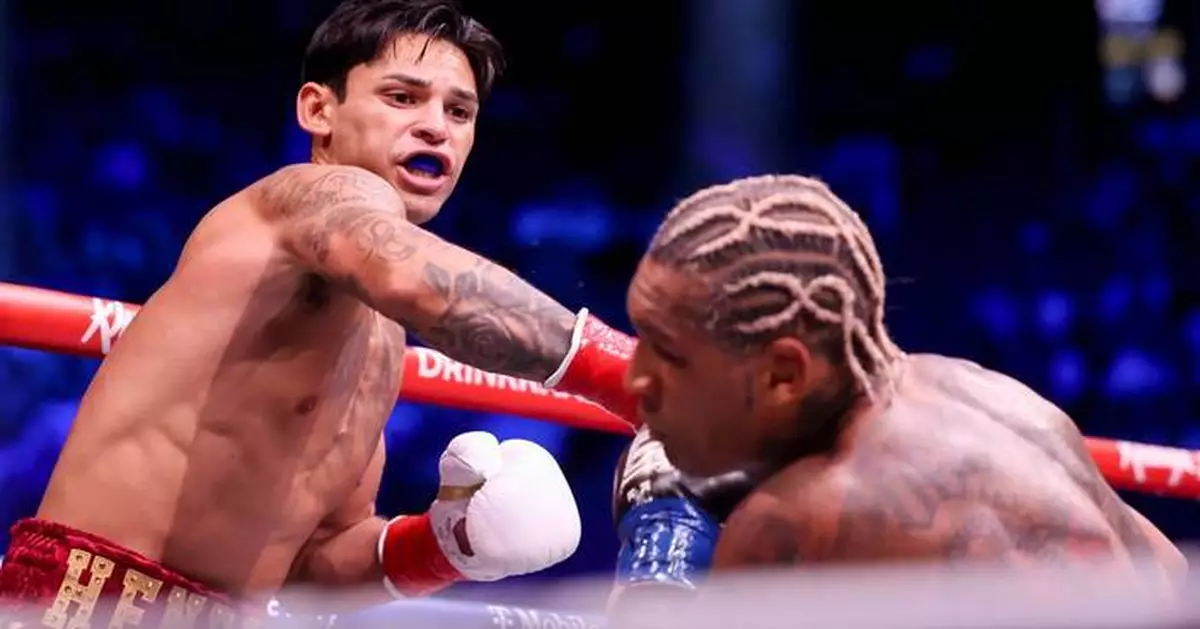 Ryan Garcia impressively defends WBC welterweight title with 2nd-round TKO of Conor Benn