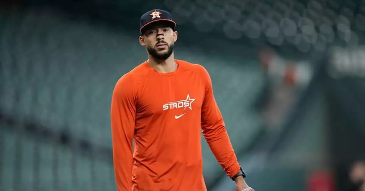 Astros’ Carlos Correa ruled out for the season after ankle inflammation flares up