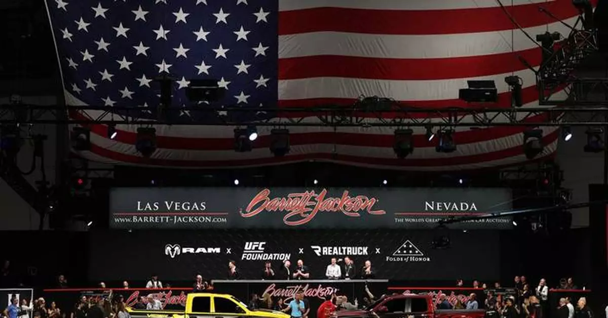 Dana White’s $1.5-Million Purchase of Ram Charity Trucks, $968,000 Ford GT Sale Highlight Barrett-Jackson’s Return to Las Vegas, with Close to $36 Million Generated in Total Auction Sales