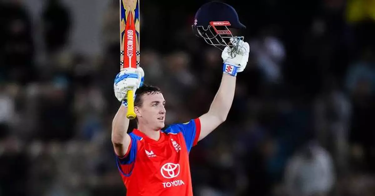 Harry Brook's brilliant 114 not out leads England to dominant T20 win over Sri Lanka