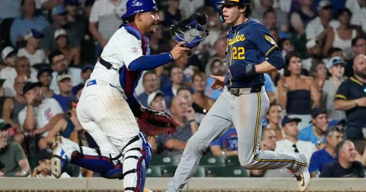 Chourio stars as the Brewers beat the Cubs 9-5 despite shaky start by Misiorowski