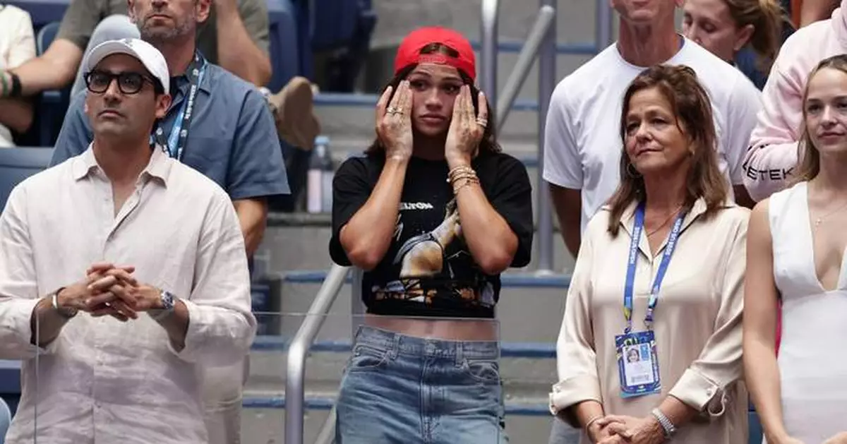 Trinity Rodman makes it from her soccer game to watch boyfriend Ben Shelton in the US Open final