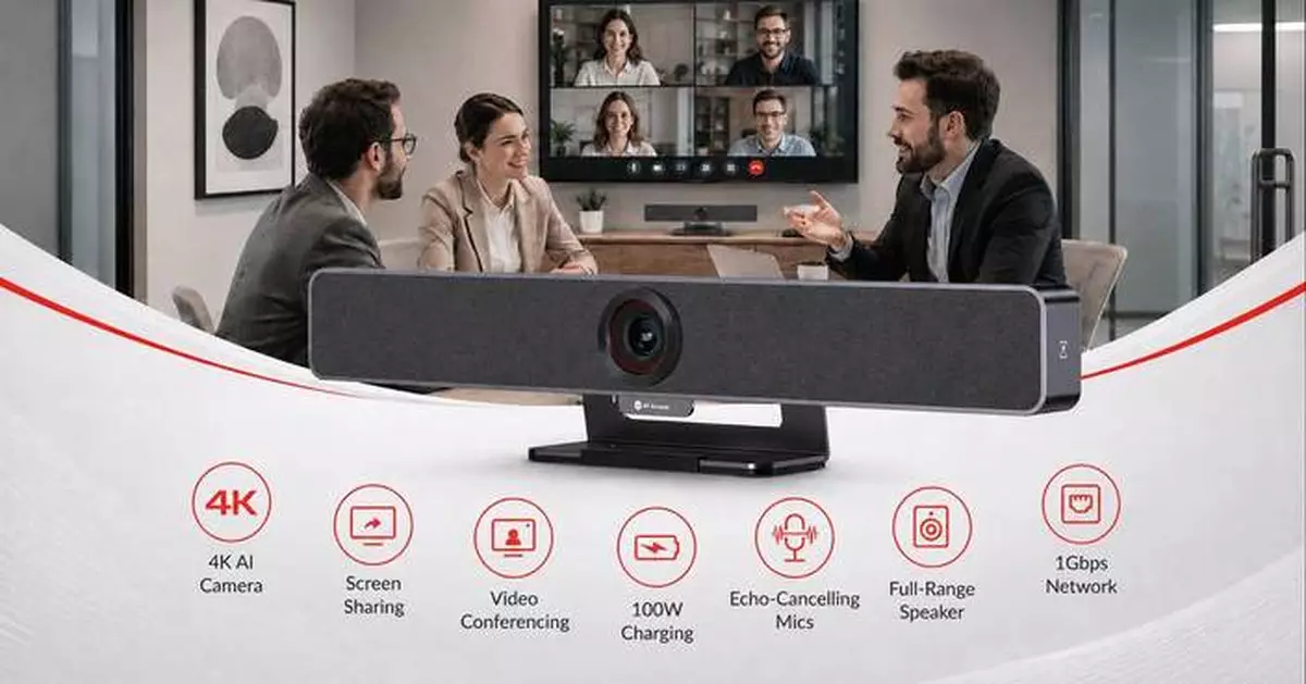 AV Access Launches AnyCo V100 Video Bar for One-Cable BYOM Meetings