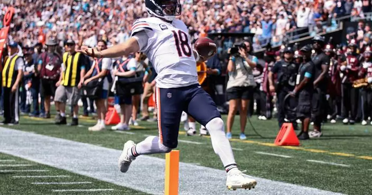 Caleb Williams and Bears trounce Panthers 59-37 in highest-scoring season opener in NFL history