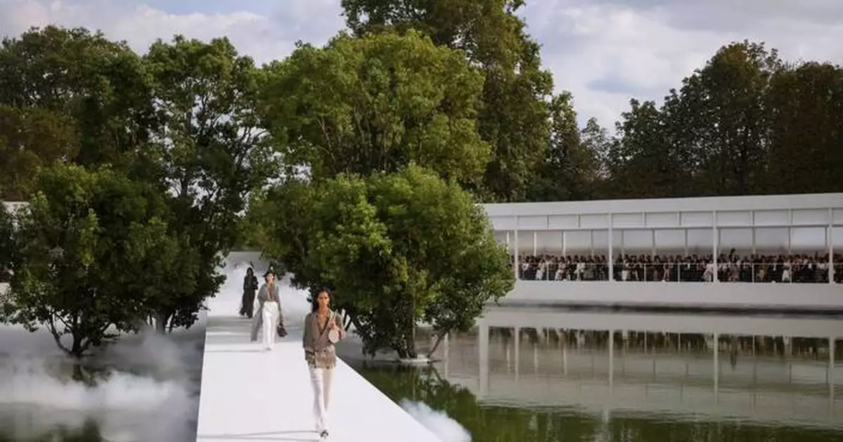 Rihanna, Jennifer Lawrence and a Paris runway full of bras: Dior comes undone in mist