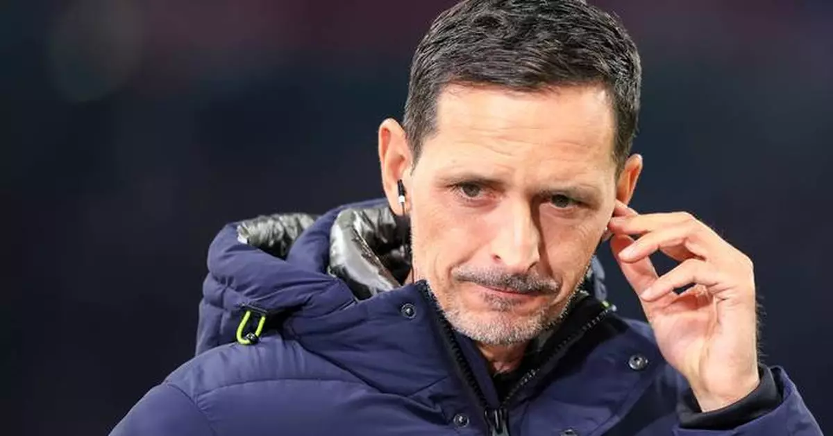 French team Lens fires coach Dino Toppmöller after just 6 games in charge