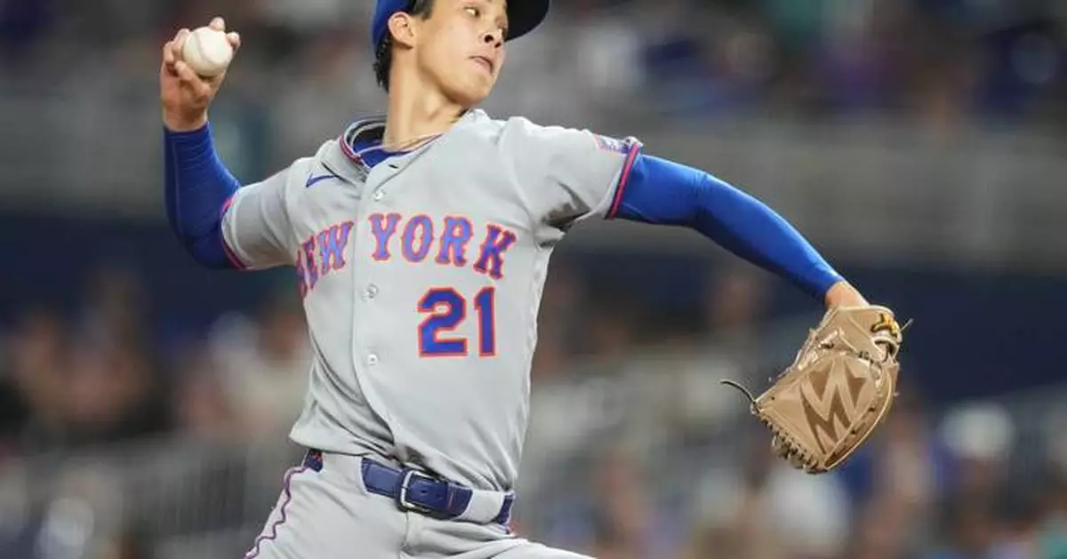 Mets to call up RHP Jonah Tong to start Monday and keep him in rotation for remainder of season