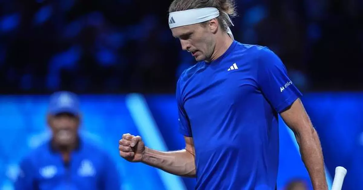 Zverev adds Laver Cup clincher to his big year after French and US Open titles