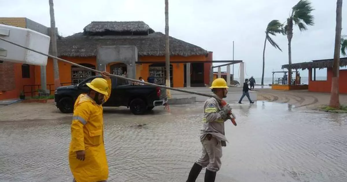 Hurricane Polo makes landfall in Baja California with forecast of 'life-threatening' winds