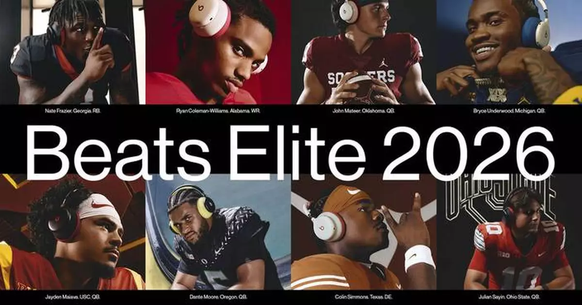 Beats Announces 2026 'Beats Elite' Class, Bringing Custom Style to College Football's Biggest Stage