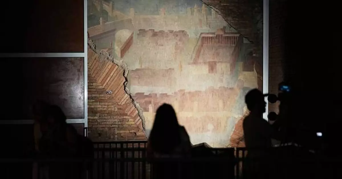 Ancient Rome's biggest fresco and mosaic opens to visitors three decades after discovery