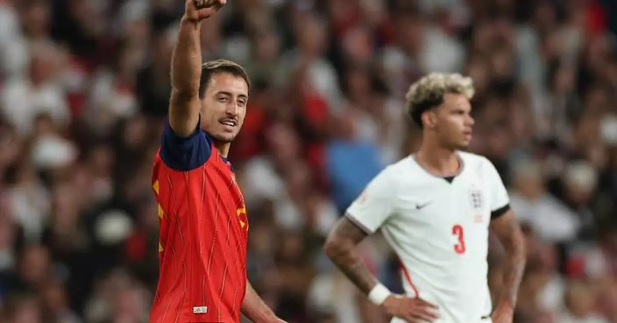World Cup winner Spain survives scare to beat England 3-2 in Nations League