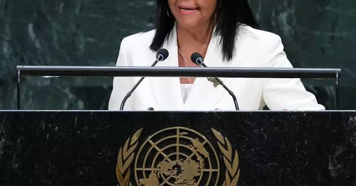 Venezuela's acting leader, at UN for first address, promises elections at the 'right moment'
