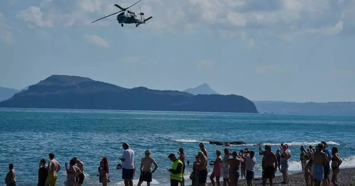 Sun, sea and soldiers: Greek island tourists get front-row seats for military drills