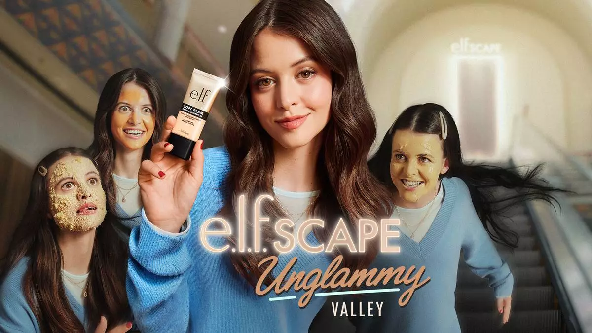 e.l.f. Cosmetics launches “Unglammy Valley,” a new campaign highlighting its Soft Glam Satin Foundation. The horror-meets-humor campaign dramatizes the everyday nightmare of mismatched foundation - and the product that breaks you out of the uncanny and into the glam.