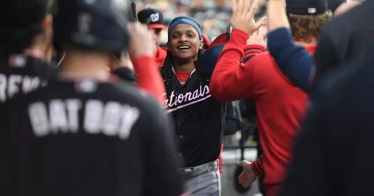 CJ Abrams homers twice, drives in three runs as Nationals beat Tigers 3-1