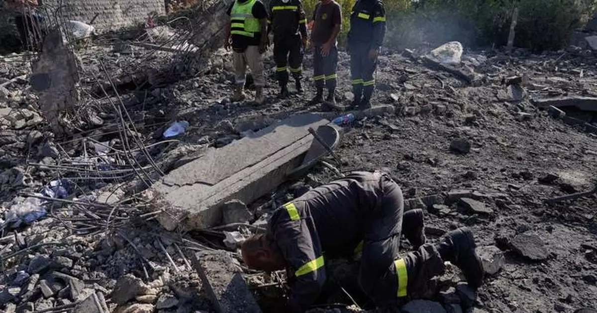 Israeli airstrikes on a village in southern Lebanon kill 12 people, including 2 children