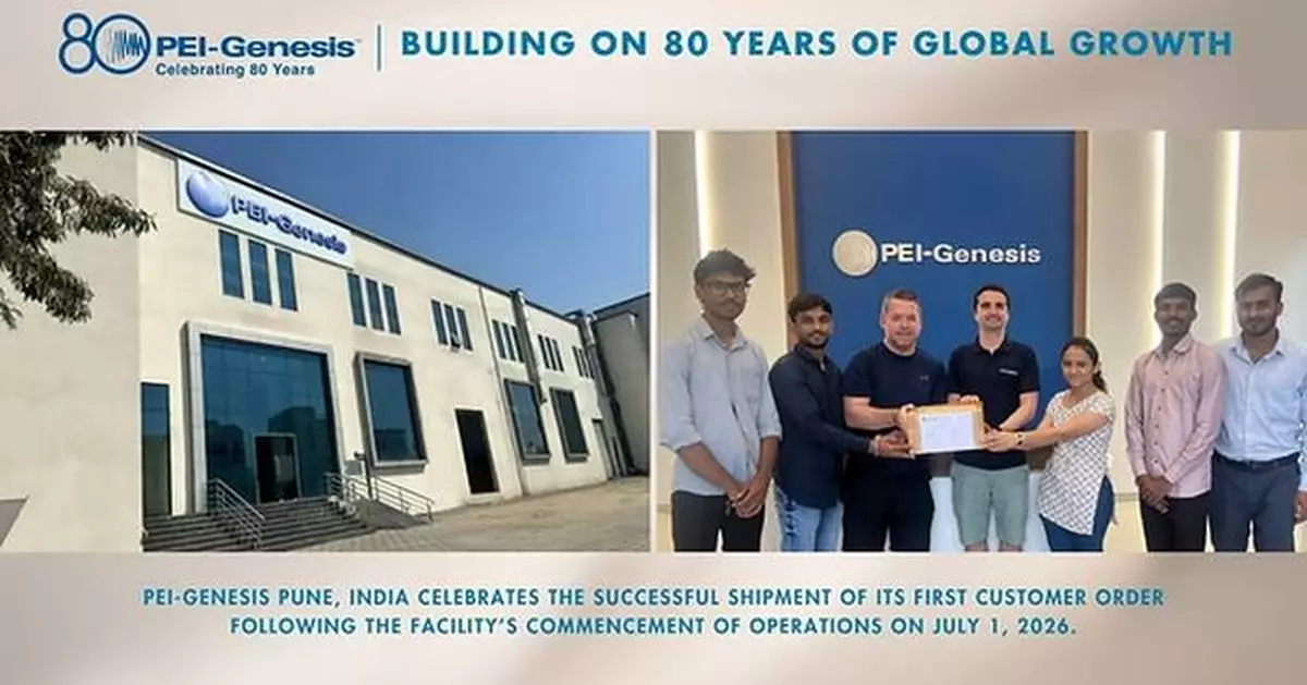 PEI-Genesis Expands Asia-Pacific Capabilities with 6th Value-Add Production Facility in Pune, India