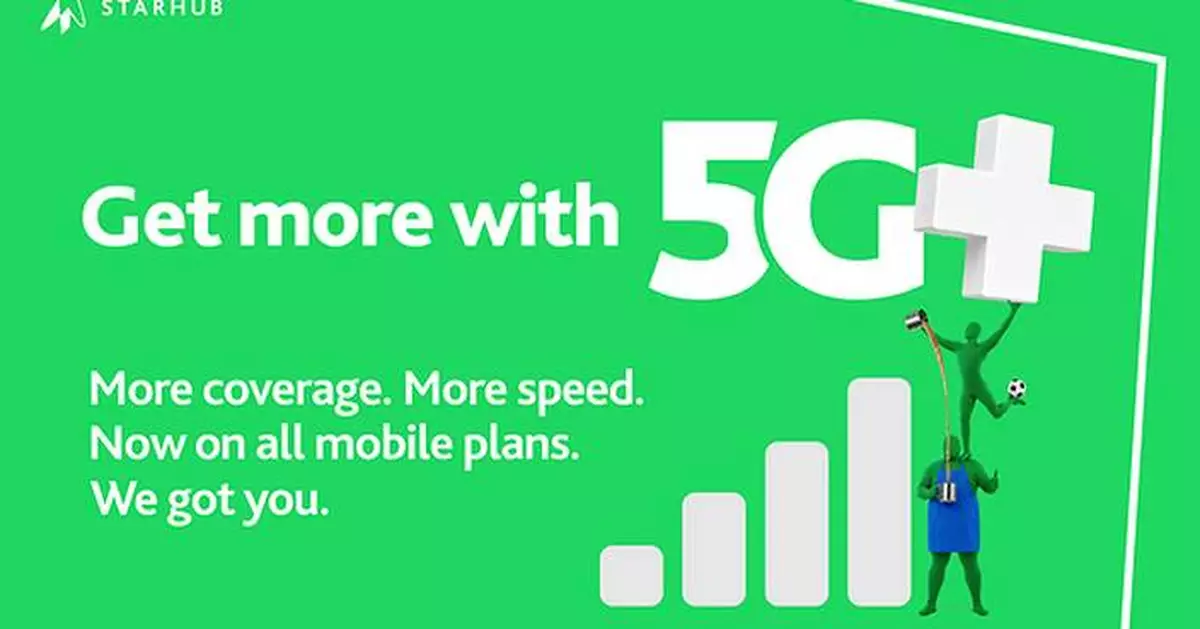 StarHub Powers Up Its Network with 5G+