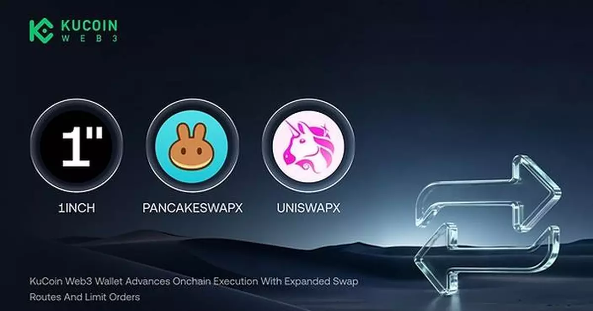 KuCoin Web3 Wallet Advances Onchain Execution with Expanded Swap Routes and Limit Orders