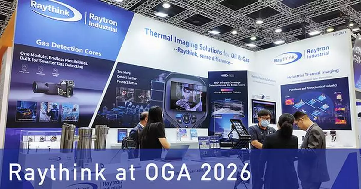Raythink Showcases Gas Leak Detection Solutions for the Oil &amp; Gas Industry at OGA 2026