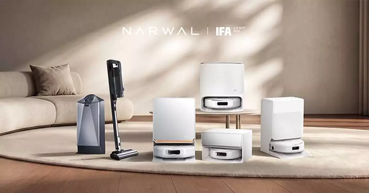 Narwal Expands AI-Powered Cleaning Across the Home as IFA 2026 Returns to Berlin