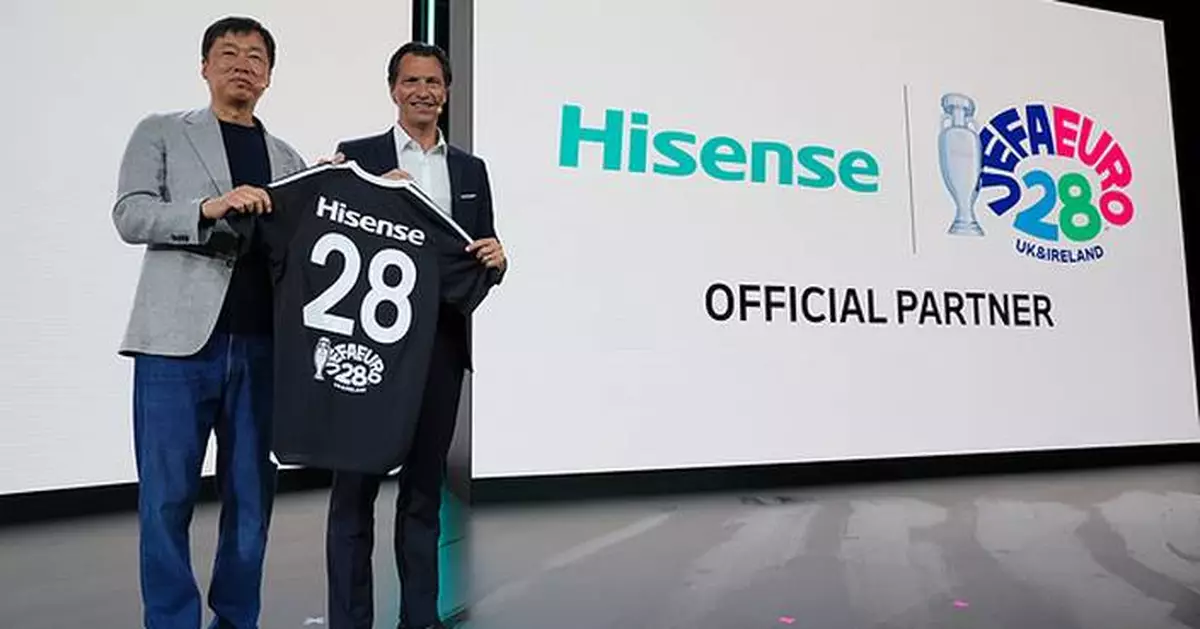 Hisense Extends Long-Term UEFA Partnership as Official Partner of UEFA EURO 2028