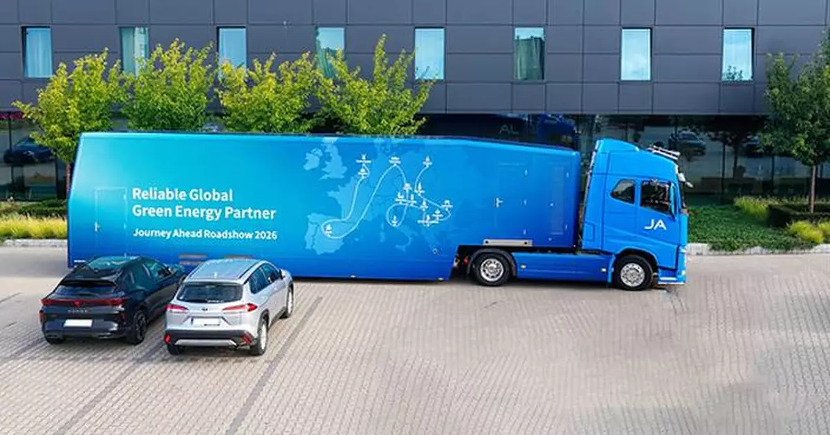 JA Takes Integrated Solar-Plus-Storage Solutions on the Road Across Europe