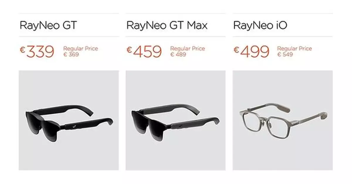 RayNeo Showcases Next-Generation Cinematic AR and AI Smart Glasses at IFA 2026 with Dolby and Bang &amp; Olufsen