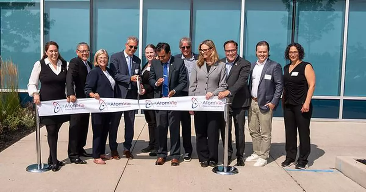 AtomVie Global Radiopharma Celebrates the Grand Opening of its New State-of-the-Art Radiopharmaceutical Manufacturing Facility in Hamilton, Ontario