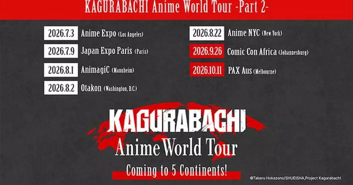 Anime "Kagurabachi"  Unveils Details for Anime World Tour Part 2!