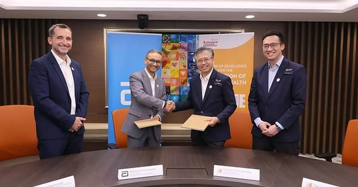 Abbott and Sengkang General Hospital expand partnership to advance early detection of muscle loss and support healthy aging