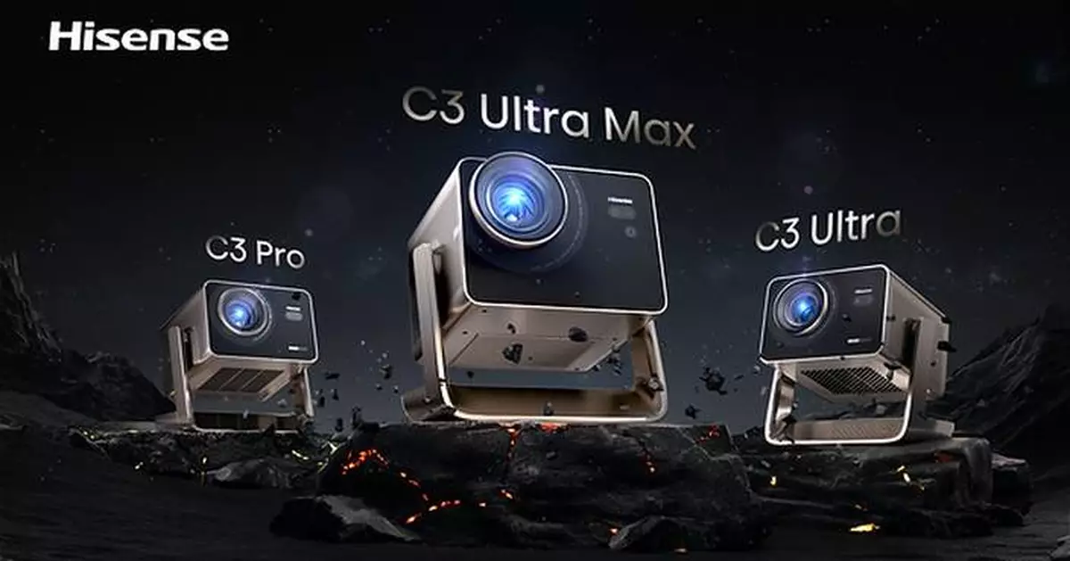 Hisense Unveils New C3 Projector Family for Immersive Home Entertainment