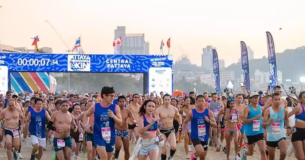 Run Pattaya Beach from Sunset to Moonlight: Thailand's Largest Bikini Beach Race Returns for Its 10th Anniversary