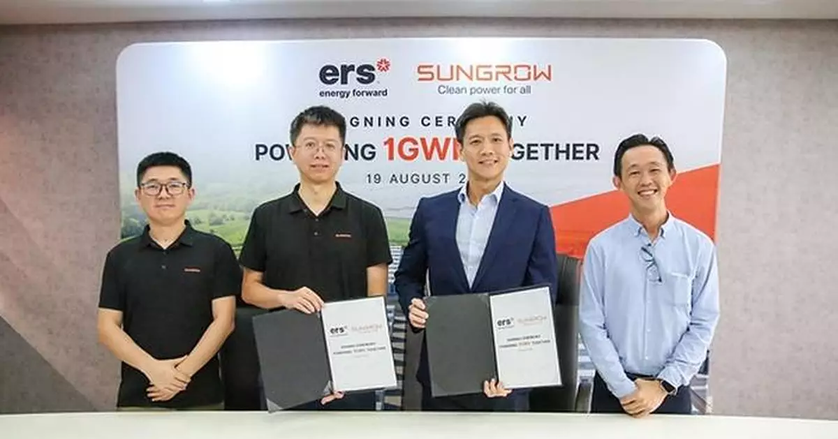 Sungrow and ERS Energy Advance 1 GWh of Energy Storage Across Southeast Asia