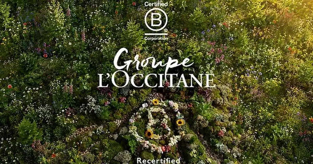 L'OCCITANE Group achieves a new milestone in its B Corp™ certification journey