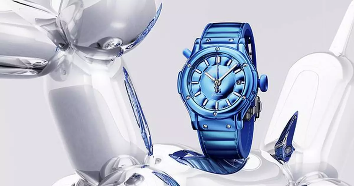 HUBLOT - CLASSIC FUSION BALLOON DOG BY JEFF KOONS: TIME, INFLATED INTO ART