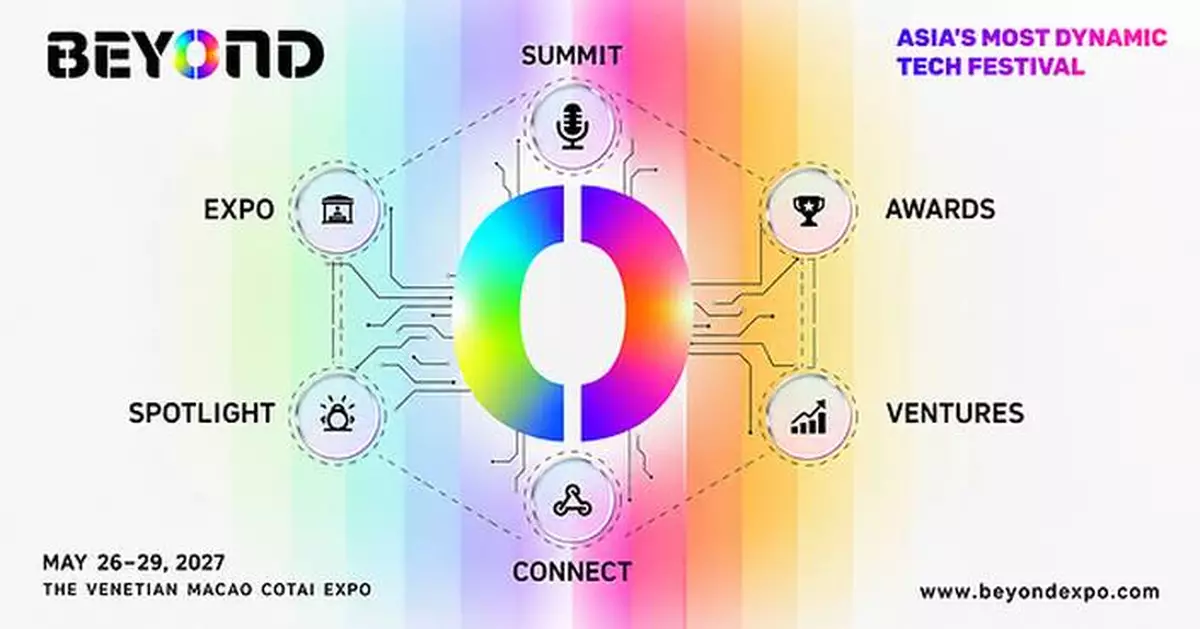 BEYOND Expo Upgrades to BEYOND as Asia's Most Dynamic Tech Festival, Returning to Macao on 26-29 May 2027