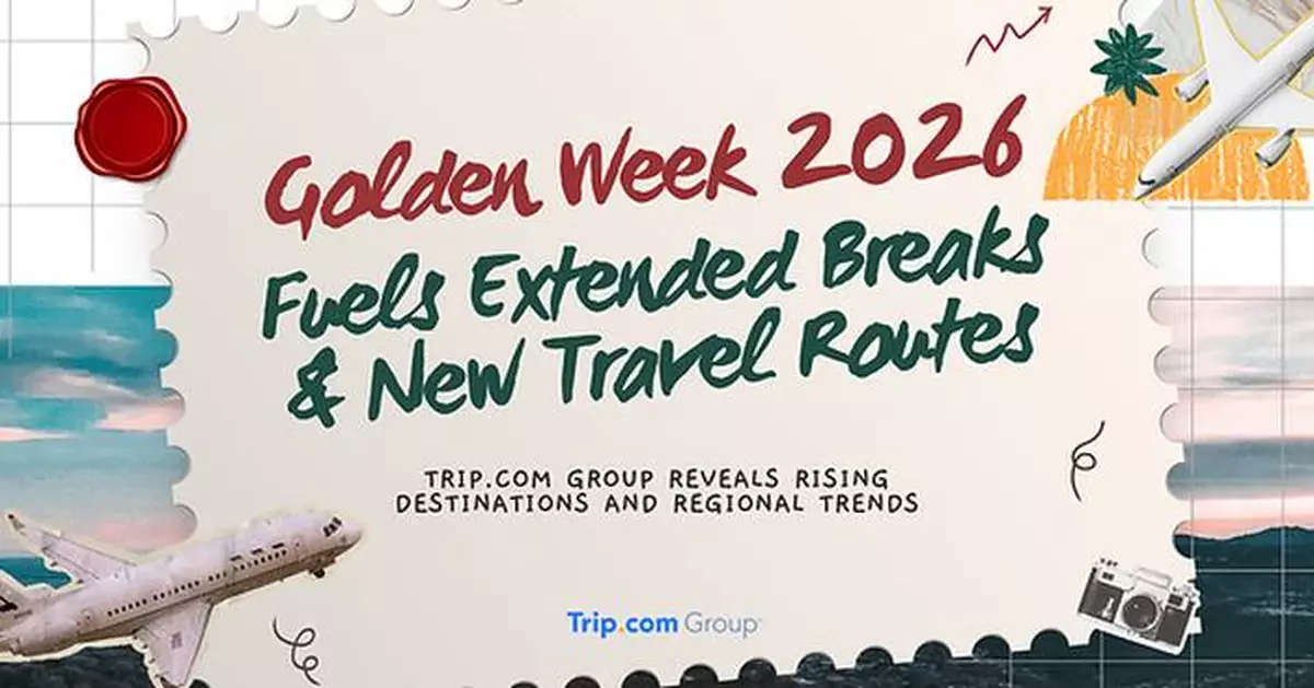 Golden Week 2026 Fuels Extended Breaks and New Travel Routes: Trip.com Group Reveals Rising Destinations and Regional Trends