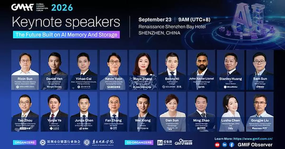 GMIF 2026 Speakers Unveiled: Samsung, Sandisk, Solidigm and More on the Lineup