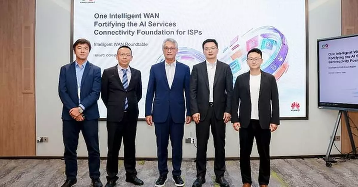 Huawei Releases Intelligent WAN Target Architecture for ISPs