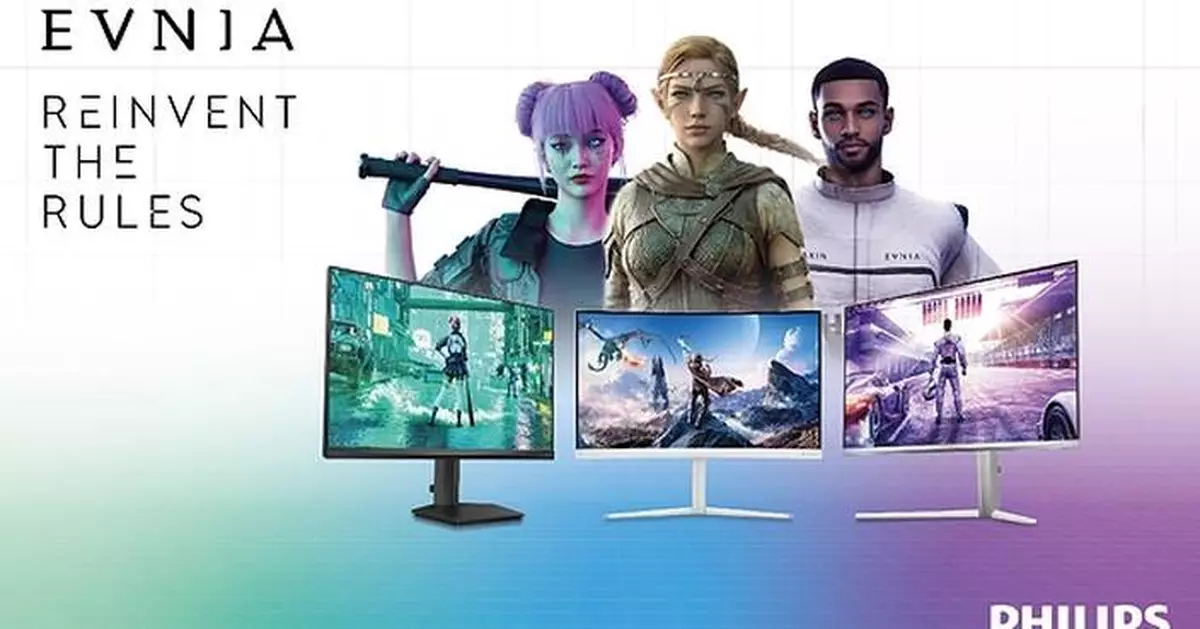 PHILIPS EVNIA Celebrates 2nd Anniversary of Launch in Japan, Unveiling Three QD-OLED Monitor Models Under the Brand Mission "Reinvent the rules"