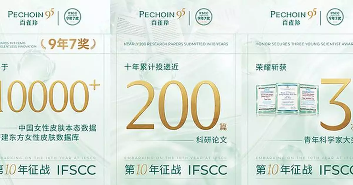 PECHOIN Marks Its 10th Year at IFSCC, Showcasing Advances in Asian Skin Research