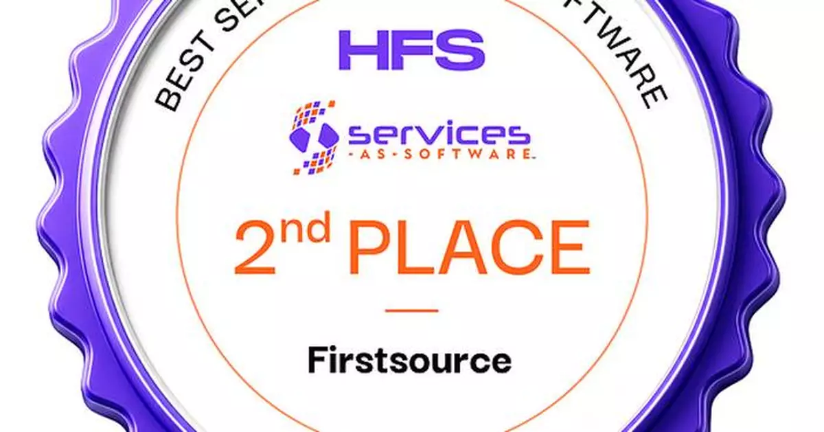 Firstsource Recognized Among the Best in 'Services Eating Software' at the 2026 HFS SaS Awards