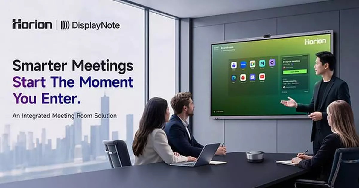 Horion and DisplayNote Partner to Deliver a More Seamless Meeting Experience on Interactive Displays
