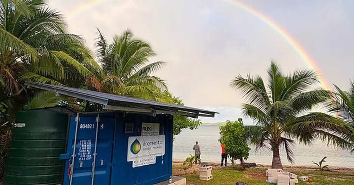 Portable Solar Desalination Delivers Water Security to Remote Tongan Islands