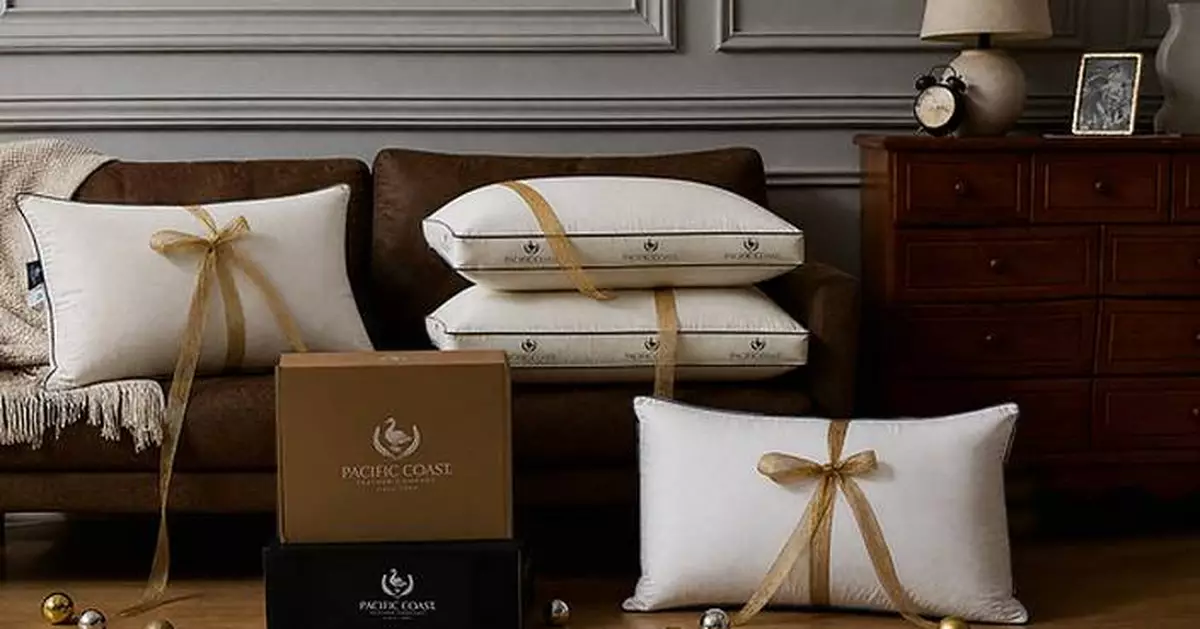 Pacific Coast Brings Hotel-Inspired Comfort Home With Three Distinct Pillow Designs