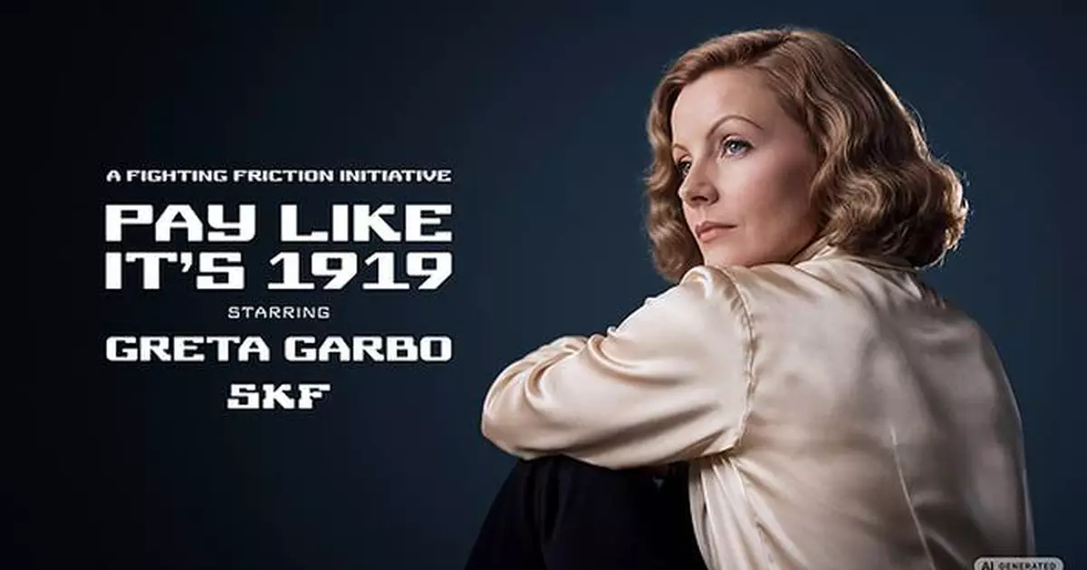 Greta Garbo is back - starring in SKF's initiative to overcome friction