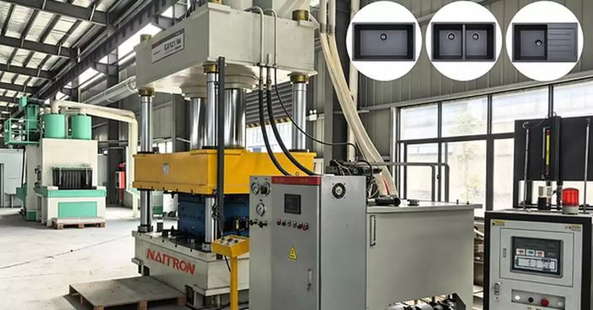 NAITRON Advances Granite PMMA/Composite Sink Manufacturing Through TMT Technology and Digitally Controlled Production